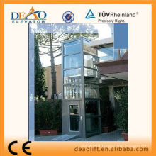 Safety Home Elevator with Glass Car Wall